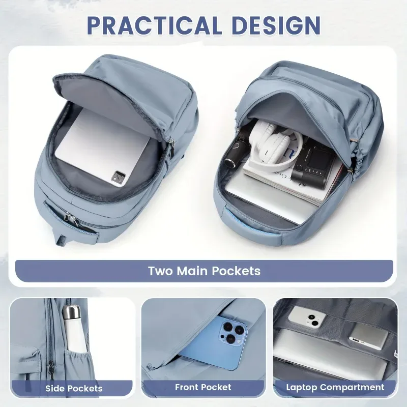 sac à dos pour étudiantes, lycéennes, collégiennes, polyvalent, adapté aux garçons, utilisation quotidienne en extérieur.
