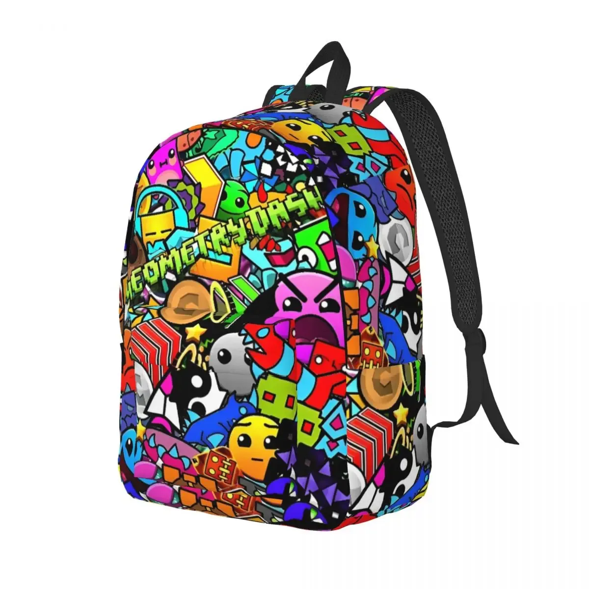 idées de gd géométrie cube gaming dash sac à dos pour hommes femmes mode étudiant randonnée voyage sac à dos collège sac à bandoulière cadeau