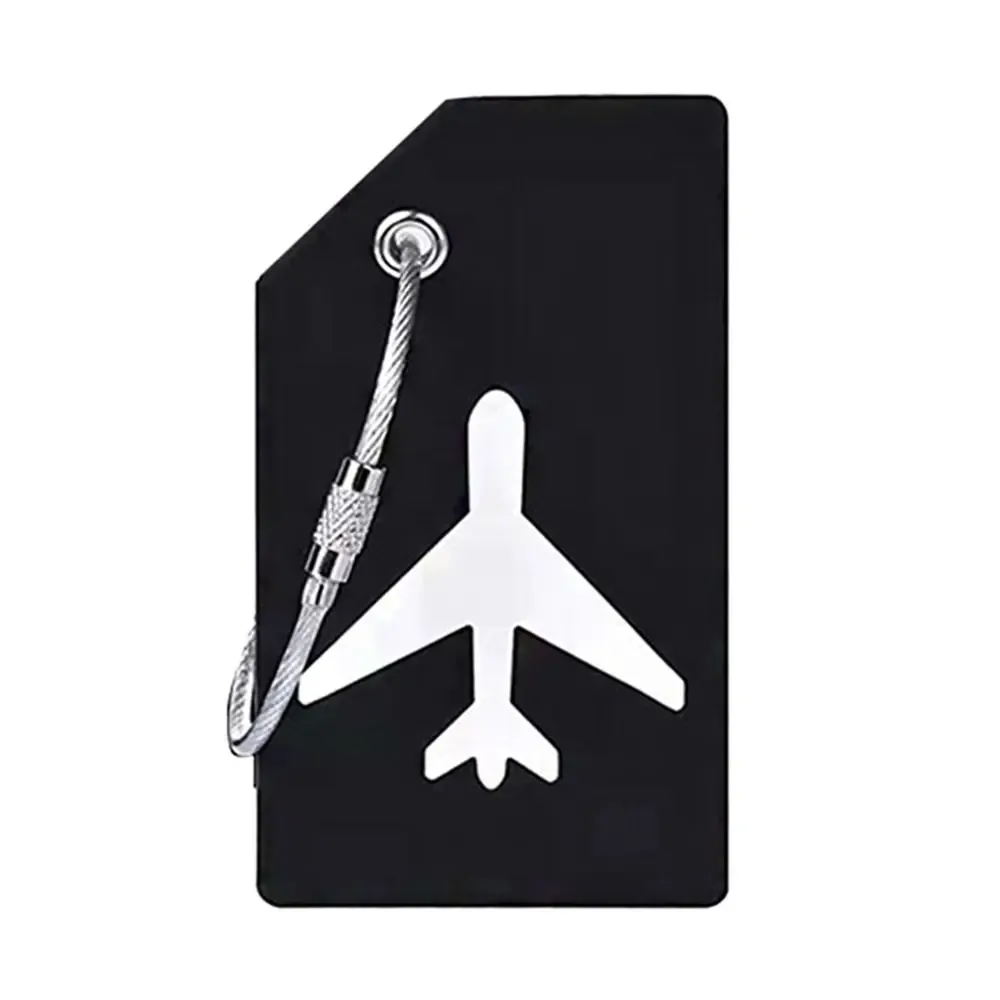 étiquette de bagage personnalisée en silicone pour homme, carte d'embarquement, sangles de valise souples, 6 couleurs