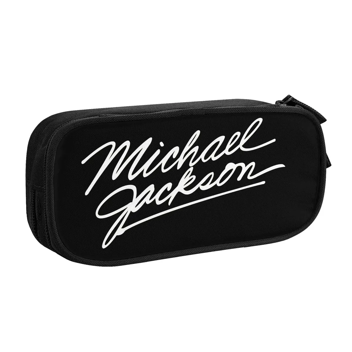 pochette à crayons grande capacité michael jacksons musical movie 2026, fournitures de bureau, trousse à crayons double couche, trousse de maquillage