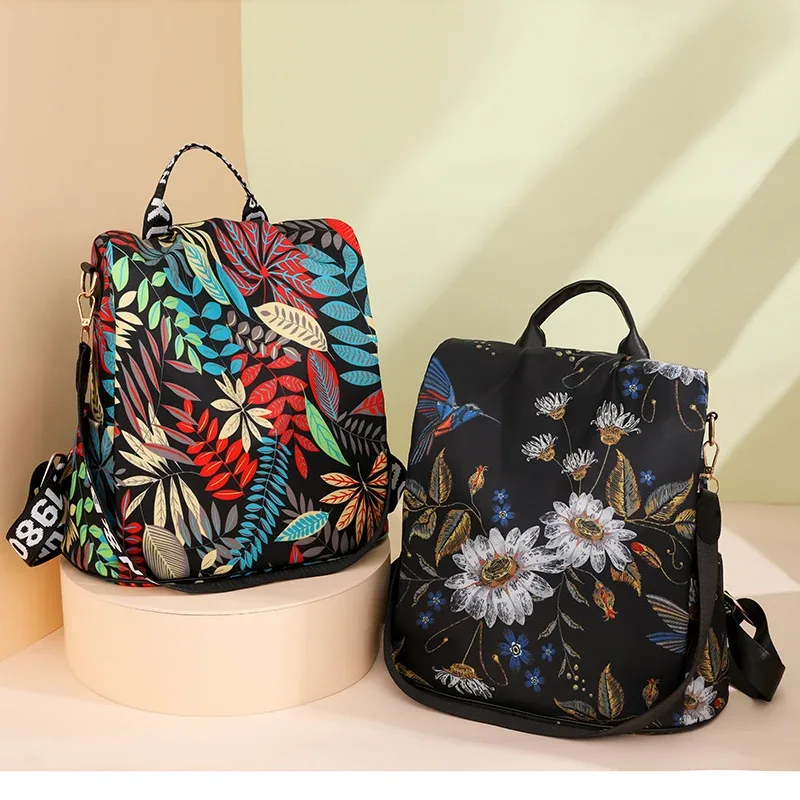 sac à dos oxford grill pour femme, sac d'école pour adolescentes, sac de voyage léger pour femme, mode initiée