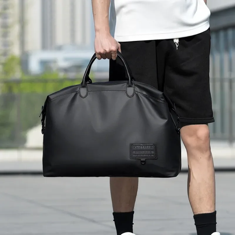 nouveau fourre-tout de voyage hommes sac à main oxford grande capacité sacs à main pour hommes porte-documents voyage sacs à bandoulière étanche sac de bagages de sport