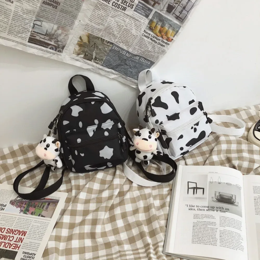 sac à dos drôle de tache de vache pour des femmes, mini sac à dos de mode, sac à dos décontracté, sac de voyage, sacs à main pour des femmes