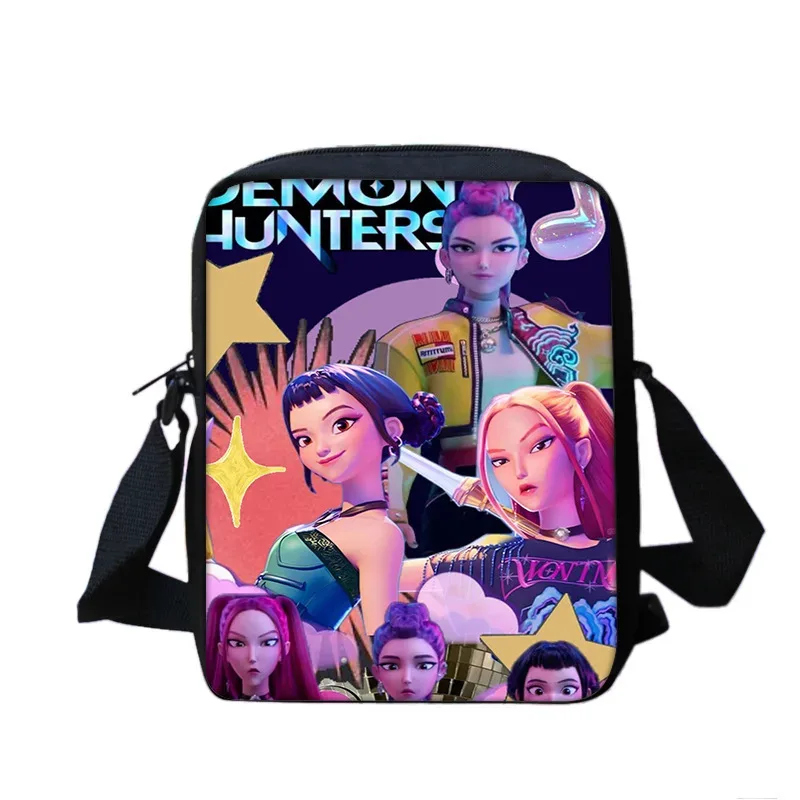 sac à bandoulière pour enfants, avec motifs de dessins animés, bretelles réglables, fermeture à glissière sécurisée, sac léger à porter à l’épaule pour garçons et filles.