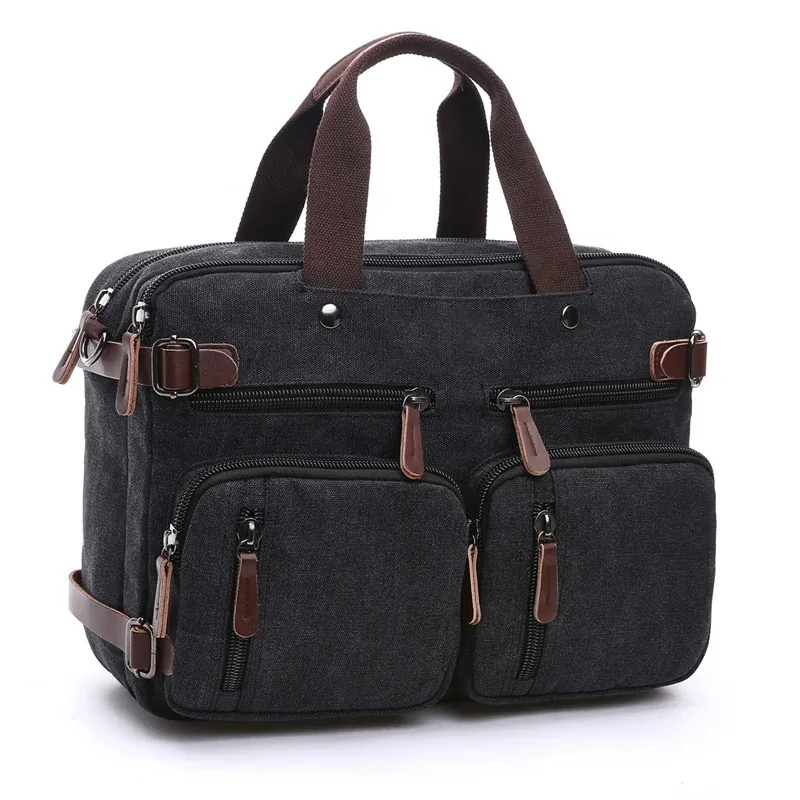 sac à main de voyage en toile pour hommes, sacs d'extérieur de grande capacité, sacs polochons de voyage, fourre-tout spacieux, sac à bandoulière multifonction pour hommes
