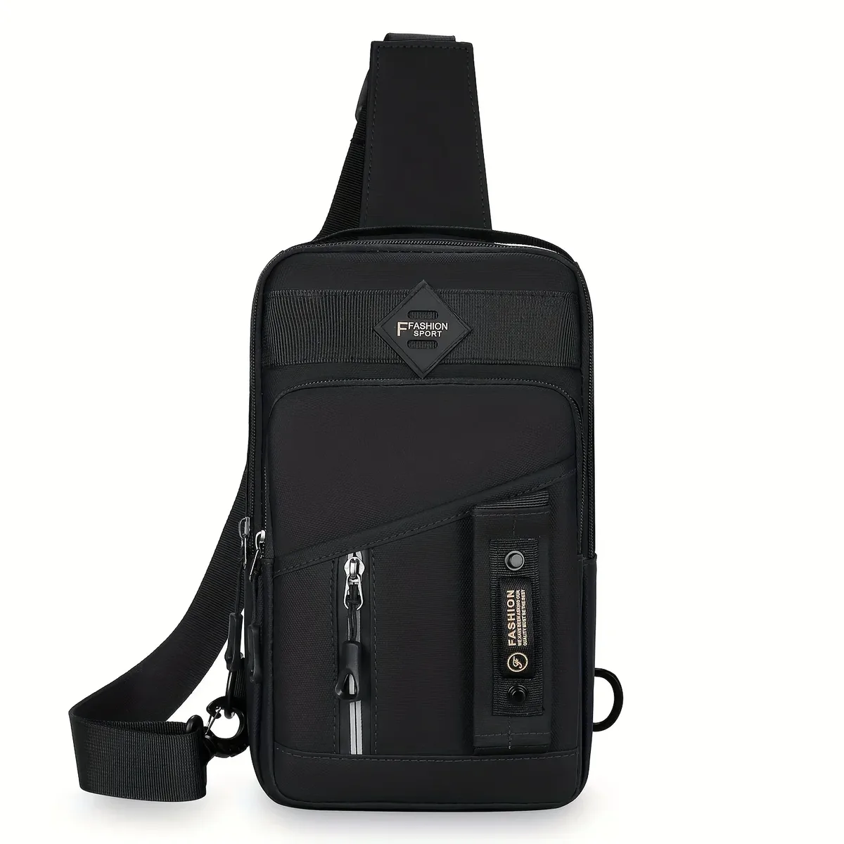 nouveaux hommes sacs à bandoulière sac de poitrine sacs à bandoulière multifonctionnels sac à bandoulière de voyage