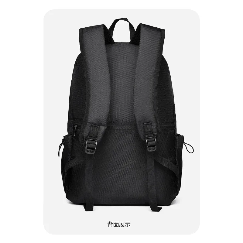 sac à dos léger et pliable pour homme et femme, en tissu oxford, résistant à l'eau, sac à dos décontracté pour le quotidien, sac de voyage, sac de sport de plein air
