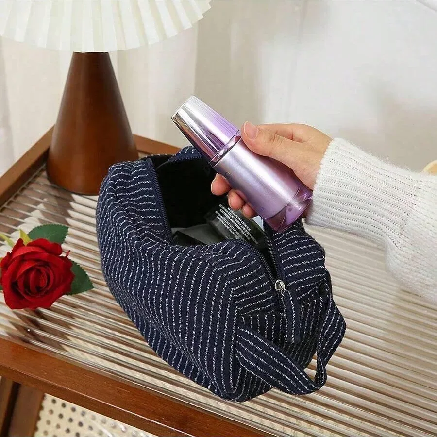 trousse de toilette portable de grande capacité pour hommes et femmes, sac de voyage universel, sac de rangement pour vêtements, sac à doublure.