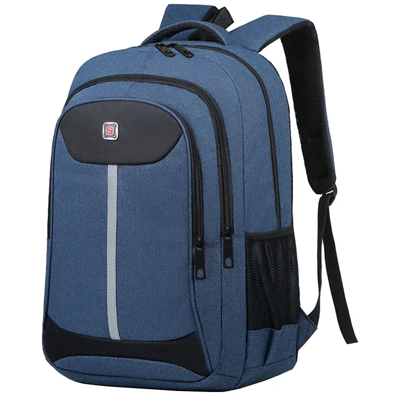 sac à dos oxford résistant à l'usure, sac pour ordinateur portable à grande capacité avec plusieurs fermetures éclair pour hommes et femmes, pour le travail, l'école et les activités de plein air