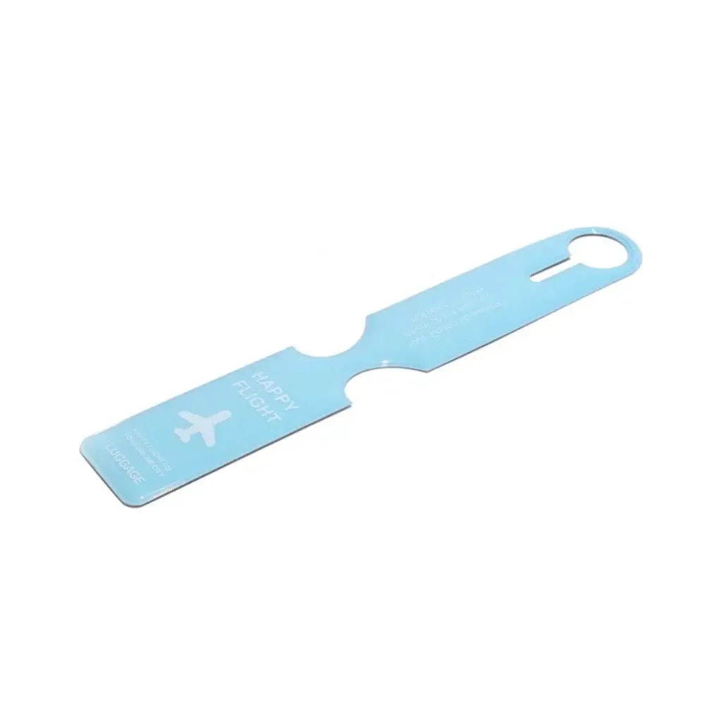 étiquette de bagage en pvc pour carte d'embarquement, étiquette nominative pour bagages, carte d'information, étiquette de valise d'avion, étiquette d'adresse