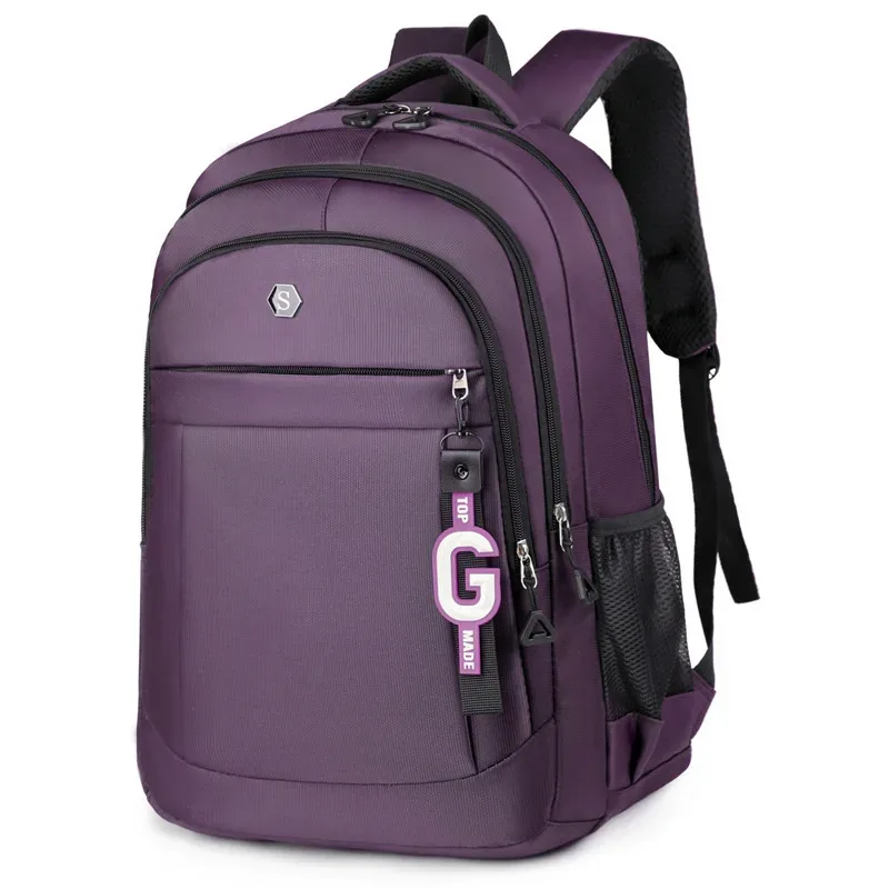sac à dos étudiant cartable voyage sac à dos version coréenne hommes et femmes affaires décontracté ordinateur double sacs à bandoulière en vente