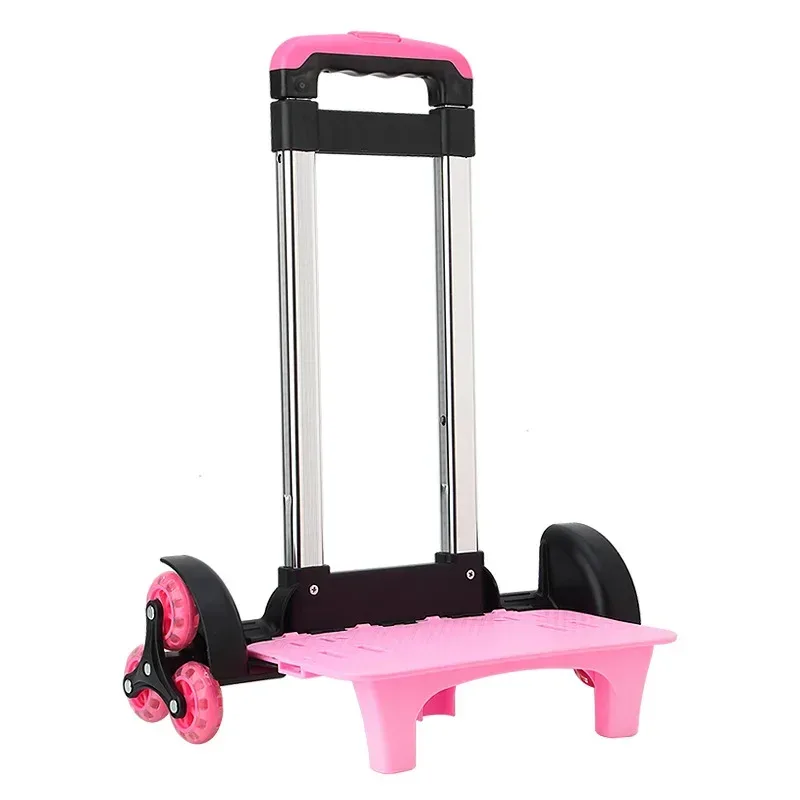 chariot pour enfants pour sac à dos et sac d'école bagages pour enfants 2/6 roues tige extensible chariot de chariot haute fonction