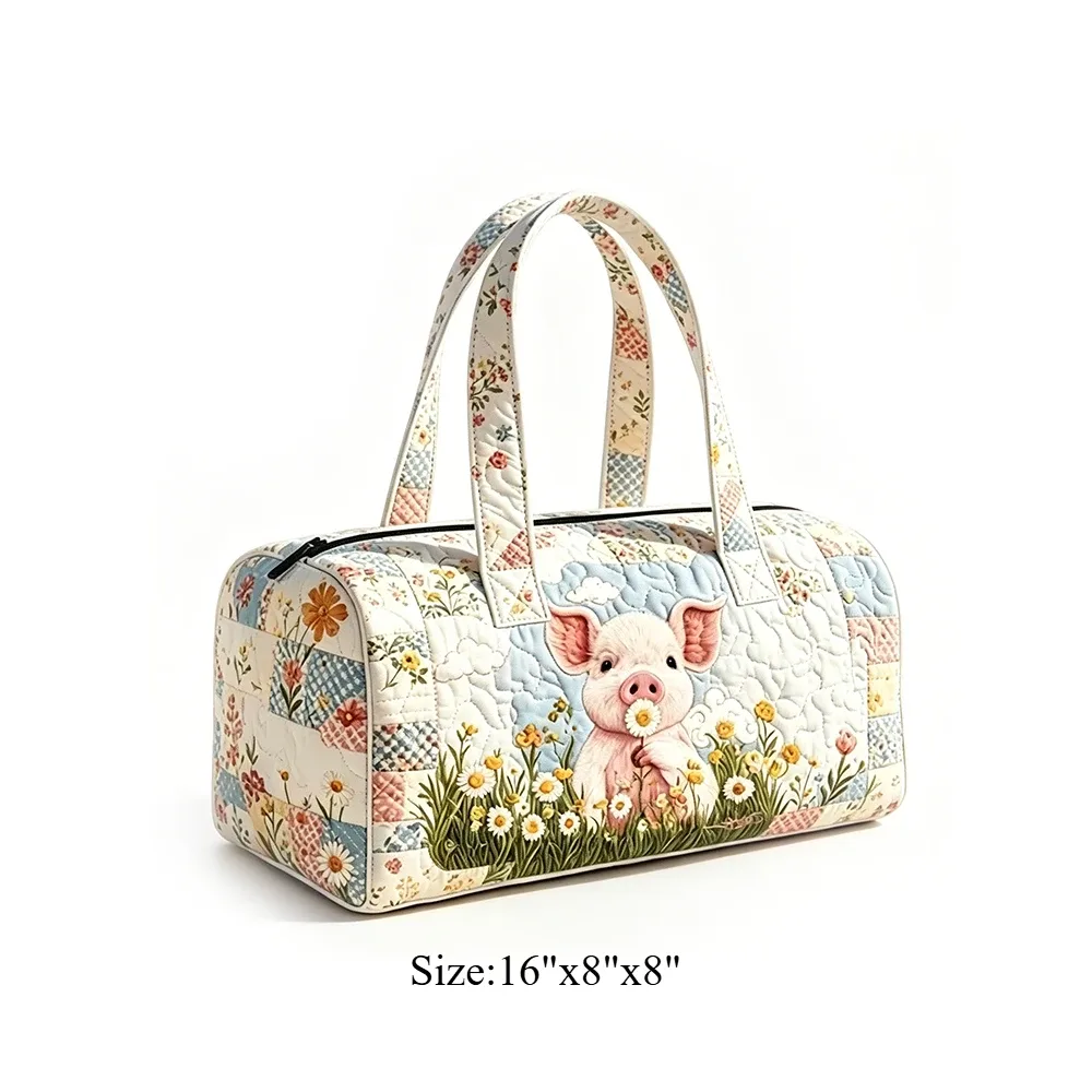 sac de voyage matelassé imprimé chat et vache pour homme et femme, sac de transport pour la nuit, sac de sport, sac de voyage pour les vacances, sac de voyage pour les séjours d'une nuit, cadeau pour les amateurs de livres