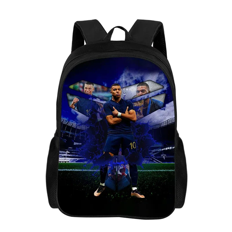 sac à dos m-mbappe pour l'école et les voyages, sac à dos pour enfant, sport de football, sac à dos pour enfants, sac à dos de star du football, cadeau