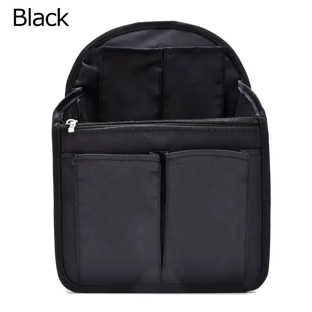 sac dos organisateur leger tissu oxford cloth black navy blue pink light blue gray pink stripe navy stripe voyage école travail