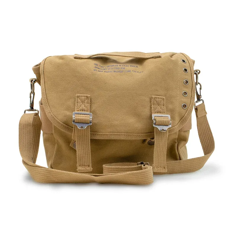 maden-sacs à bandoulière en toile vintage américain pour hommes, sacs à main à sangle initiés par un designer, sac messager essentiel, lettre m1961