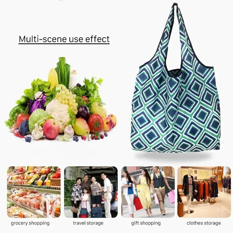 sac écologique pliable pour femmes, sac de courses ultra léger, sac fourre-tout écologique, sac fourre-tout pliable pour le quotidien des femmes