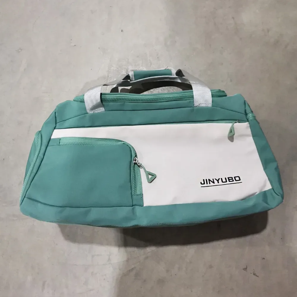 sac de voyage oxford robuste en nylon pour courtes distances, sac de sport multi-couches de couleur unie, grande capacité, sac à main de fitness