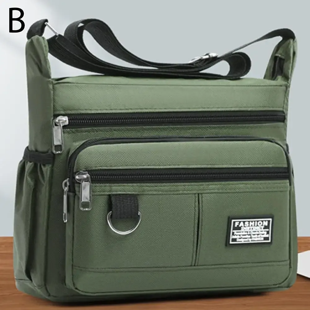 sac à dos oxford grill pour hommes, étanche, résistant à l'usure, mode d'affaires, sac à bandoulière décontracté, plusieurs poches, initié