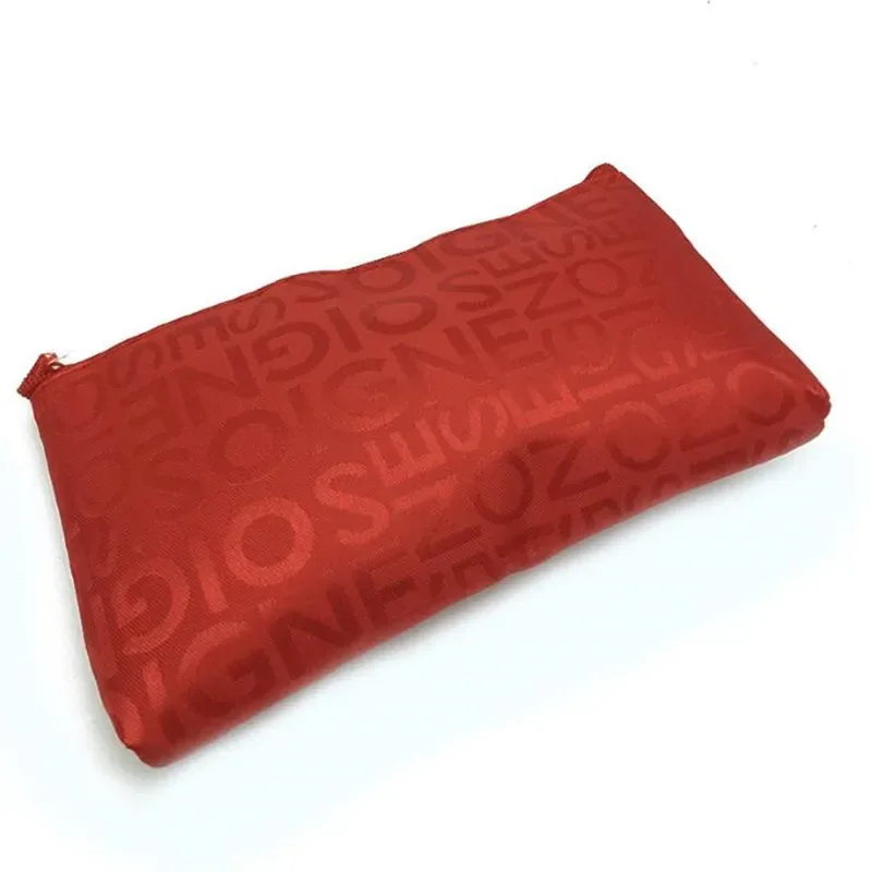 trousse de maquillage fille avec imprimé cœur et lettres, sac de rangement pour articles de toilette, organisateur de maquillage, trousse de beauté