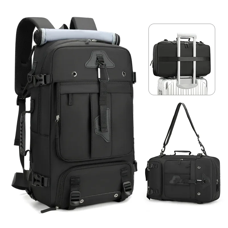 nouveau sac à dos de voyage extensible grande capacité pour hommes, idéal pour l'extérieur, 80 litres