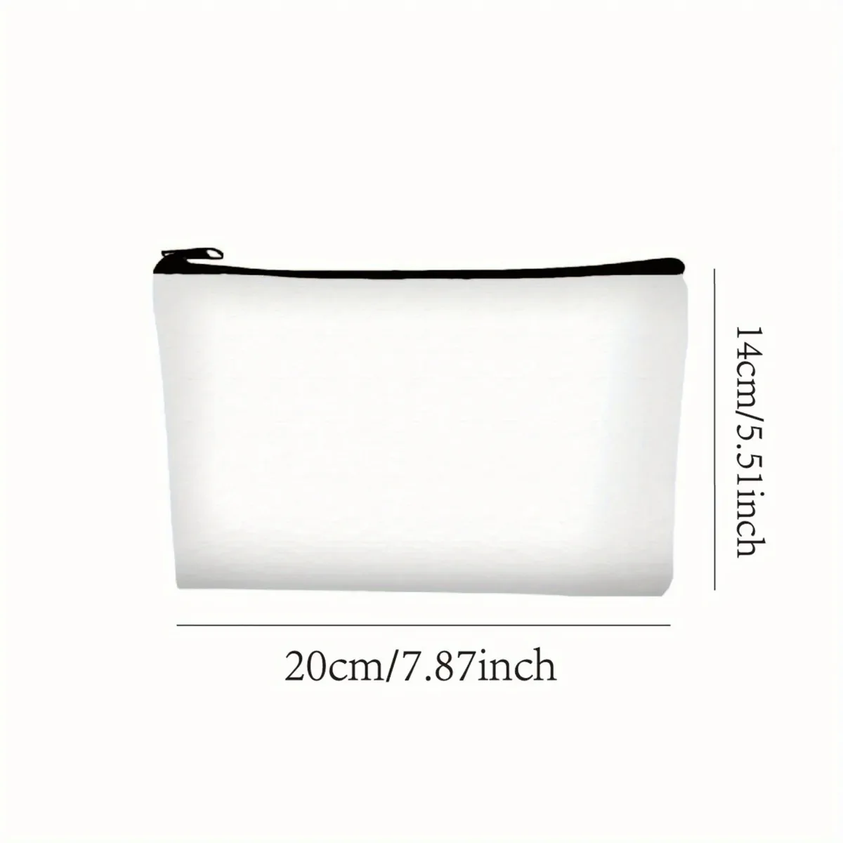 sac fourre-tout pour maquillage et crayons avec fermeture éclair, pochette à monnaie portable, sac cadeau, sac de rangement de voyage pour femme – idéal pour la reconnaissance des enseignants