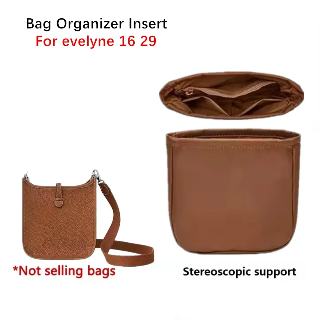 organisateur de sac pour evelyne16/29, sac de rangement en nylon léger, pochette intérieure, accessoire de sac
