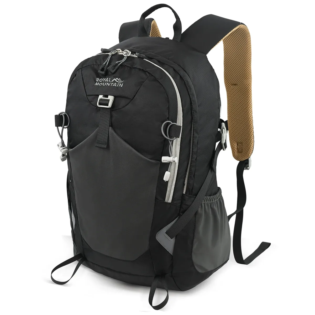sac à dos décontracté royal mountain 20l 30l pour usage quotidien, randonnée avec housse de pluie, sac à dos en tissu nylon pour l'extérieur