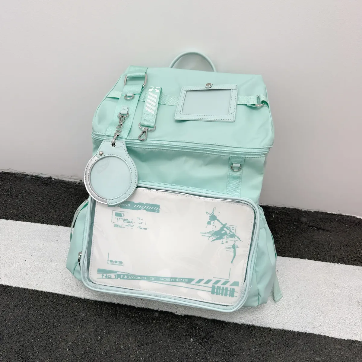 sac d'ordinateur 16 pouces de style académique japonais, grande capacité, polyvalent pour étudiants, loisirs et voyages, sac à bandoulière ergonomique