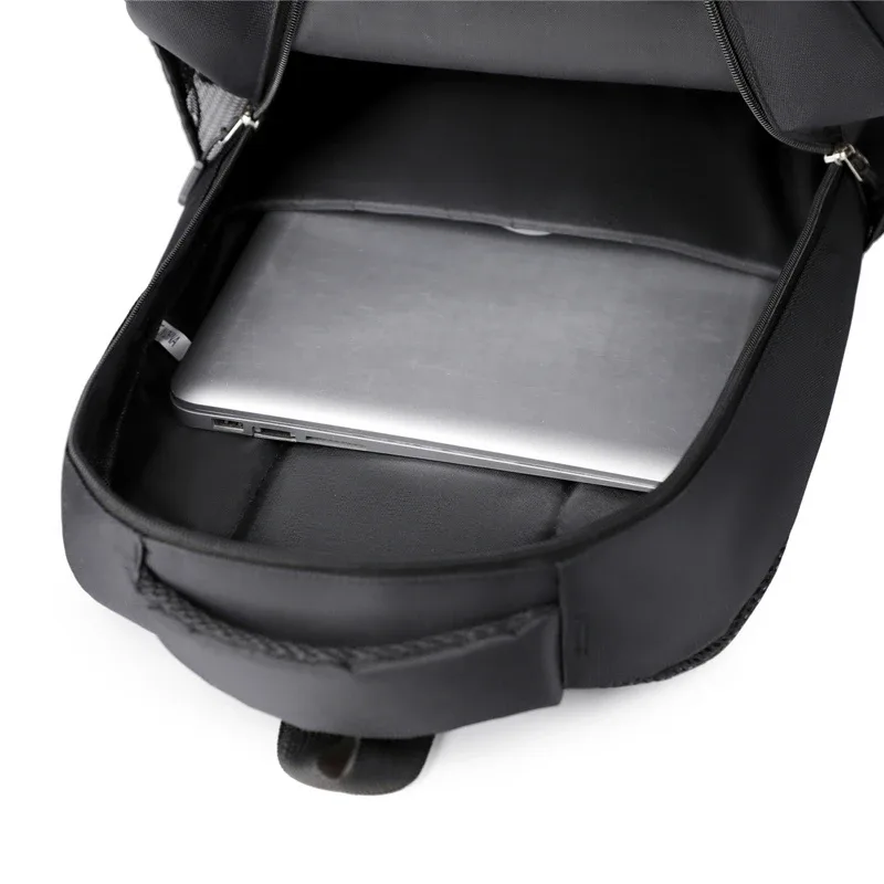 sac à dos pour homme de haute qualité, sacs décontractés à la mode pour homme, sac pour ordinateur de grande capacité, sacs d'école en tissu imperméable, sac à main pour homme