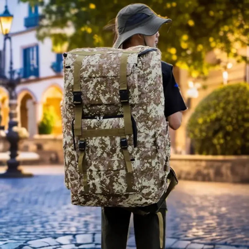 sac dos oxford polyester noir bleu beige camouflage poche chaussures ceinture air unisexe vieille couverture souple