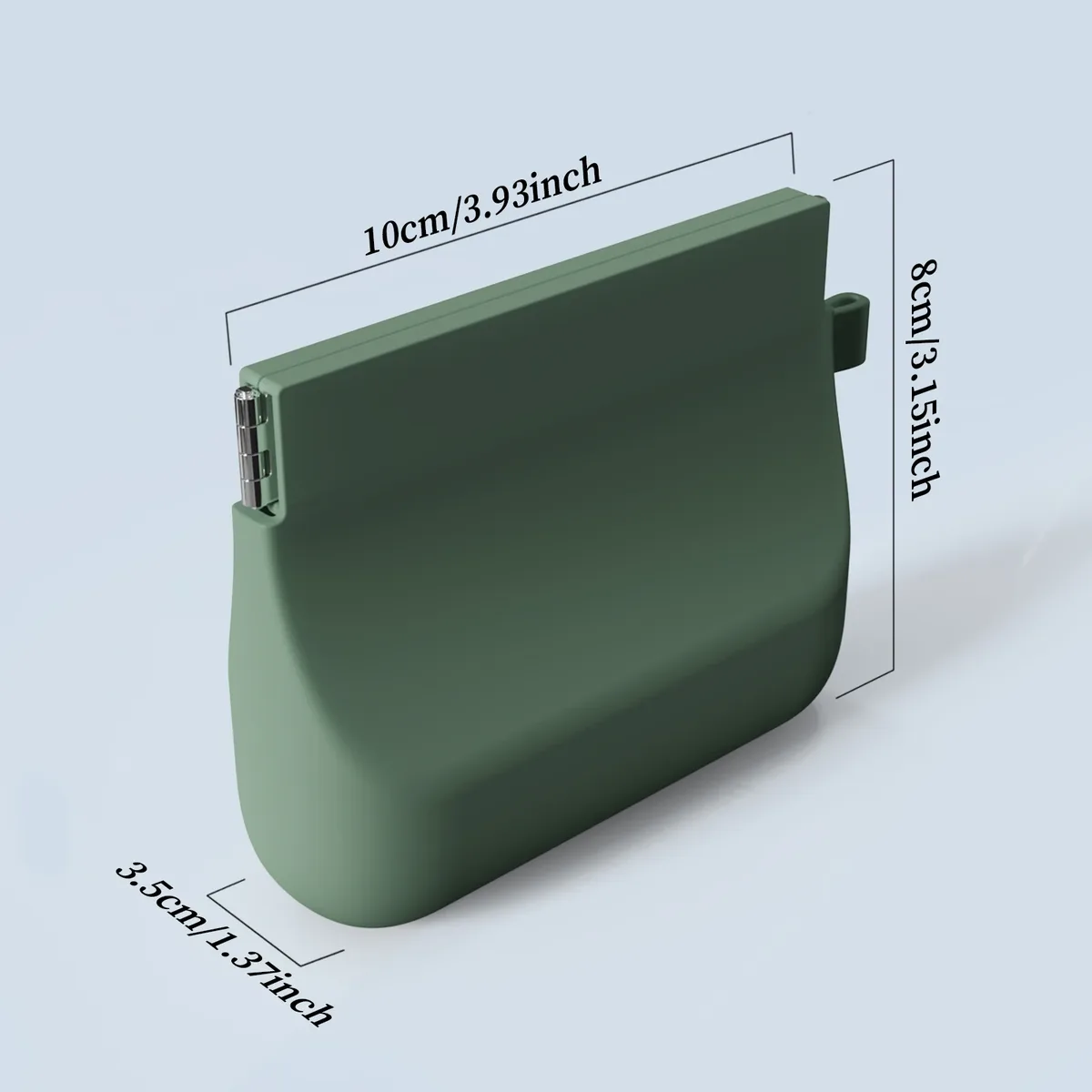 sac de rangement portable en silicone, organisateur de casque à vent simple, sac de rangement de petits objets, mini sac de voyage essentiel à main