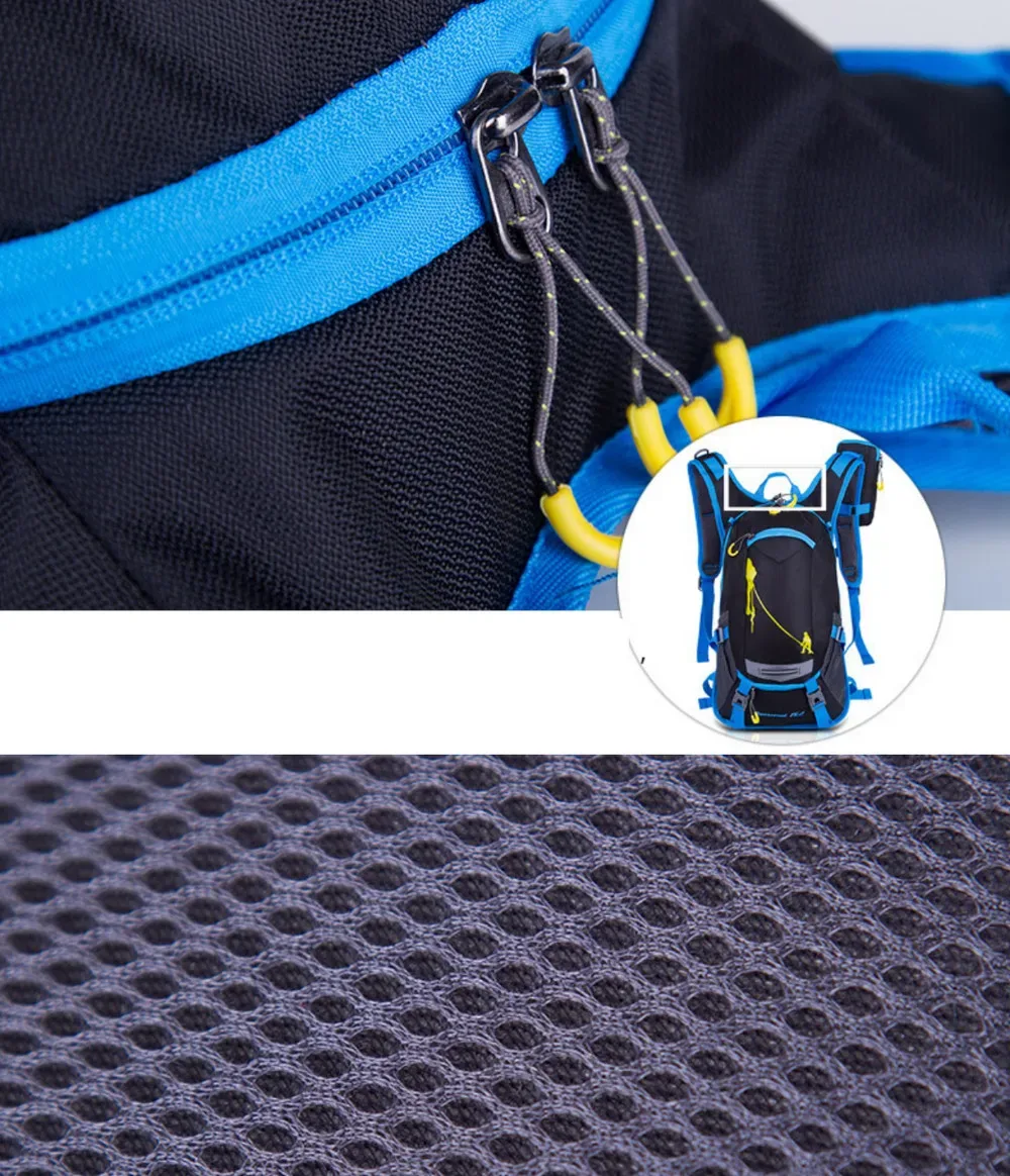 sac à dos de randonnée pour vélo, sac à dos de cyclisme 18l, respirant, léger, adapté à la randonnée, au ski