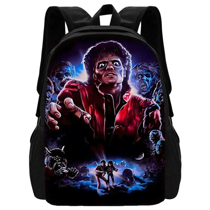 sac à dos pour enfants, chanteurs populaires, michaels jackson, avec sacs à déjeuner, sacs à crayons, sacs d'école pour garçons et filles, meilleur cadeau