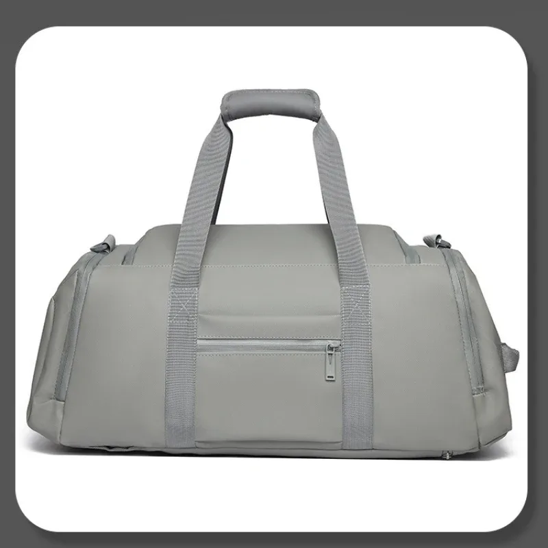sac de voyage à séparation sec-humide, grande capacité, imperméable, sac de sport multifonctionnel, bagage à main pour hommes et femmes, sport et fitness