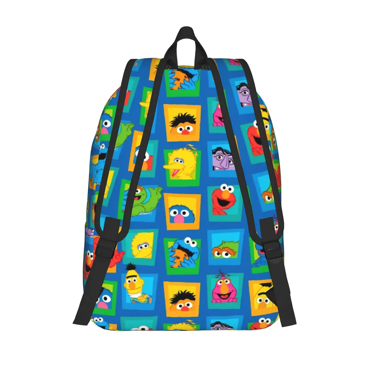 sesames streets – sac à dos de sport à la mode pour lycée et travail, sac à dos mignon pour hommes et femmes, sac à bandoulière pour ordinateur portable