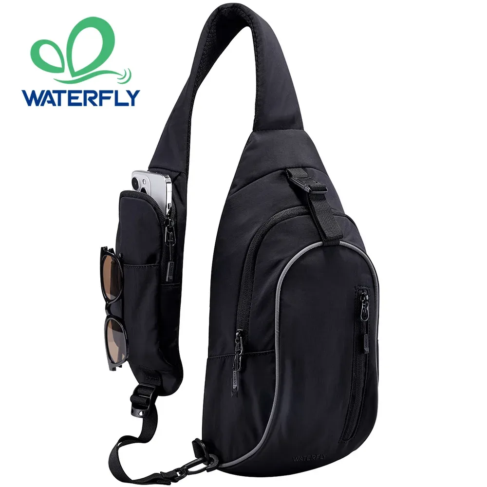 erüerfly-sac à dos à bandoulière pour hommes et femmes, sac à bandoulière de voyage, sac de poitrine, sac à dos de randonnée, mode initiée