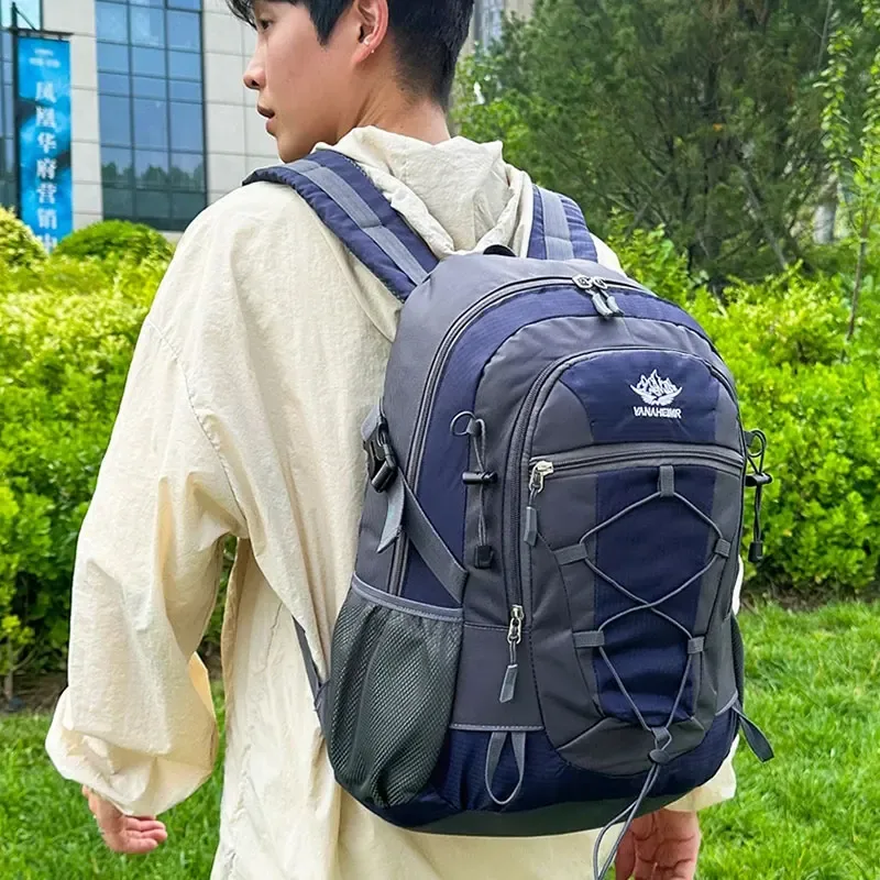 sac à dos de randonnée unisexe multifonctionnel pour hommes et femmes, sacs à dos imperméables pour l'alpinisme en plein air, sac de voyage léger pour le camping