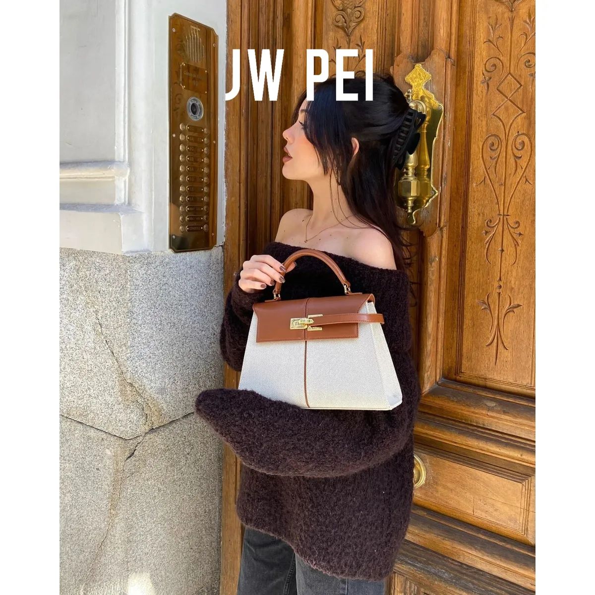 Sac à main bandoulière polyvalent et tendance JW PEI pour femme, style rétro, nouvelle collection 2026