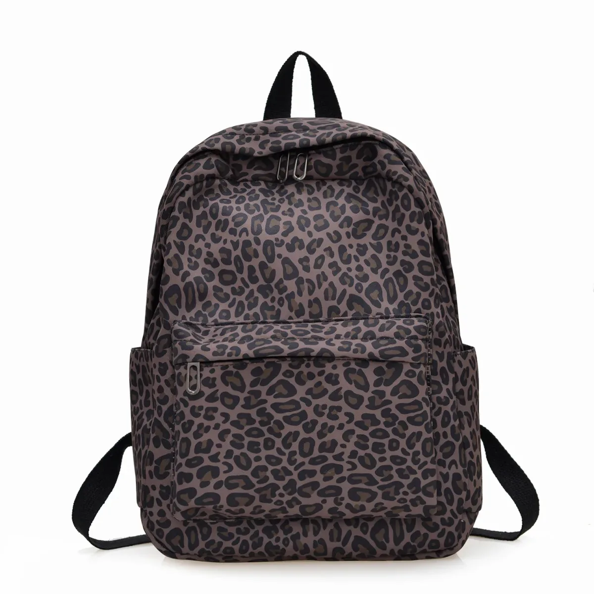 sac à dos à imprimé léopard, sac à dos de voyage décontracté, sac à dos d'étudiant, sac d'école grande capacité