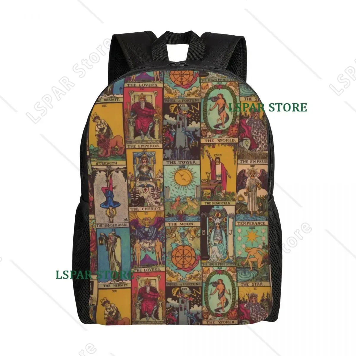 sacs à dos personnalisés raven rage pour étudiants, sacs à livres pour collège et université, adaptés aux ordinateurs portables de 15 pouces, sacs gothiques effrayants avec motif de corbeau pour halloween