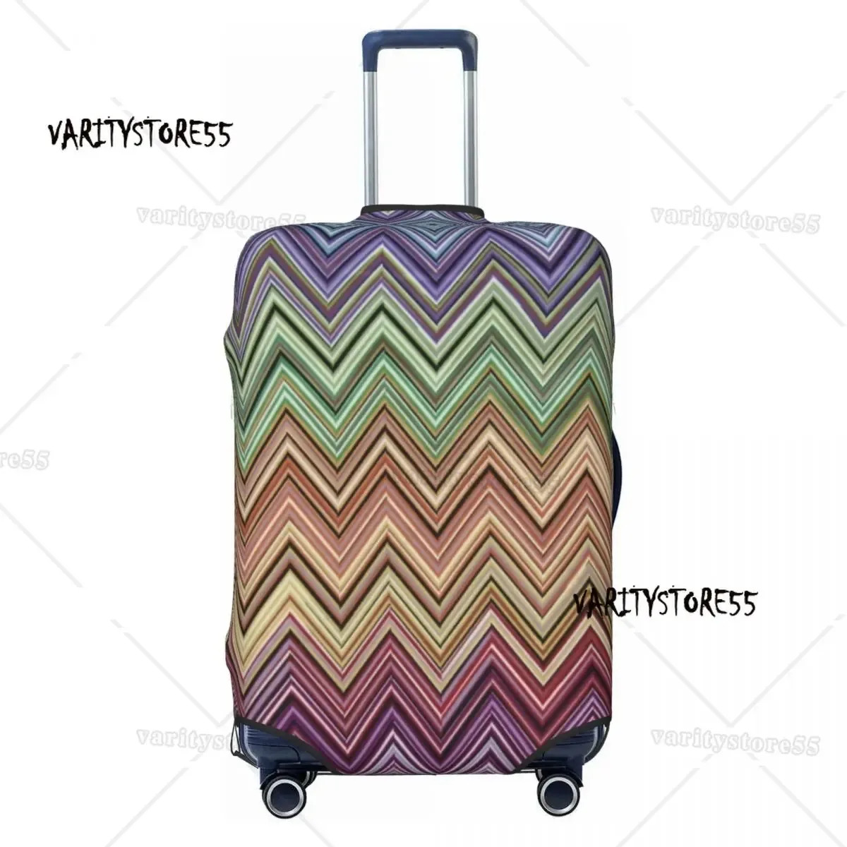 housse de bagage de voyage personnalisée imprimé léopard, housse de protection élastique en peau d'animal pour valise, adaptée à 18 à 32 pouces