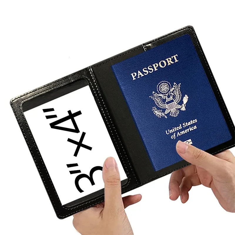 porte-passeport en cuir avec blocage rfid, étui à cartes, couverture, portefeuille, essentiel de voyage, voyage international, accessoires de voyage, ista haves