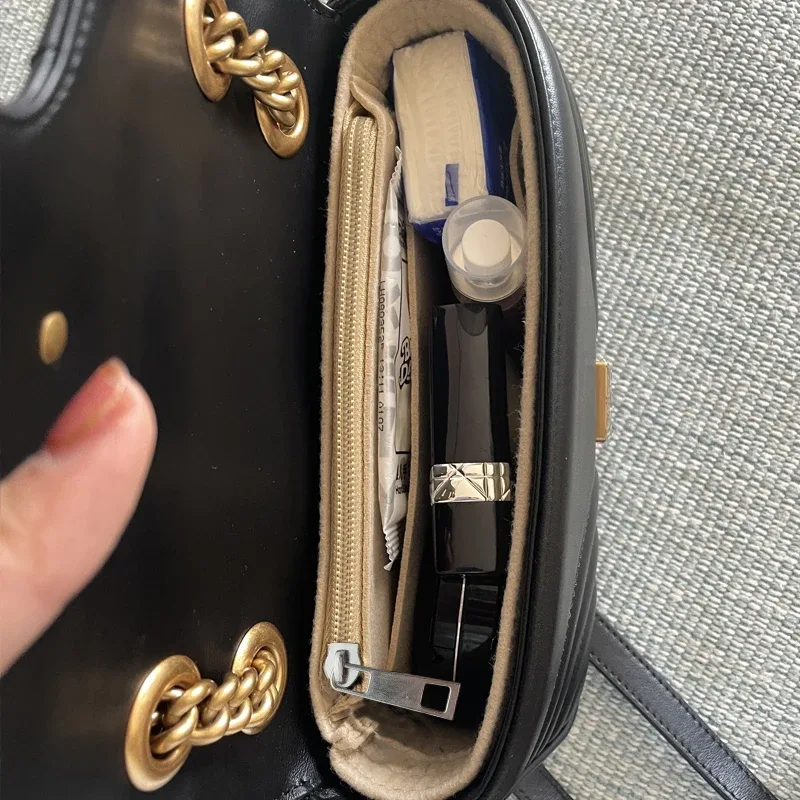 organisateur de sac à main de créateur, insert de sac à main, sac intérieur, évalué pour cc, cf, rabat, classique, ocaro.com, mini, grand, maxi