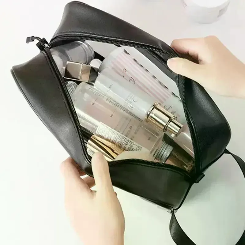 sac de toilette imperméable à double couche pour femmes, organiseur de maquillage de voyage, grand sac de toilette pour la maison