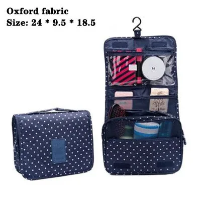 trousse de maquillage étanche de voyage, trousse de toilette suspendue pour femme, sac à cosmétiques pliable, organisateur, trousse de lavage, pochette de trousse de toilette portable