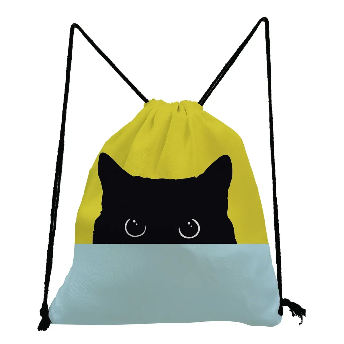 proximité wstring sac à dos portable pour femmes, poudres de bug astique, impression 3d, chat, shopping, mode, école, sac à chaussures pour bol, motif personnalisé