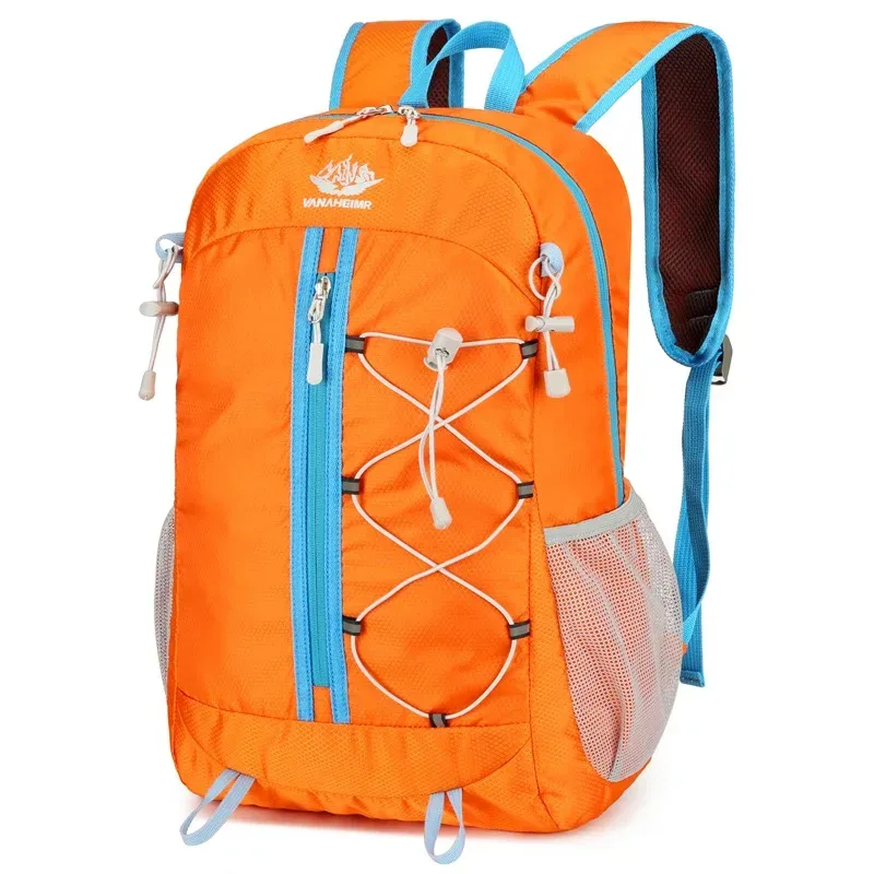sac à dos de voyage pliant de grande capacité, ultraléger pour sports de plein air avec bretelles respirantes pour voyager et randonnée