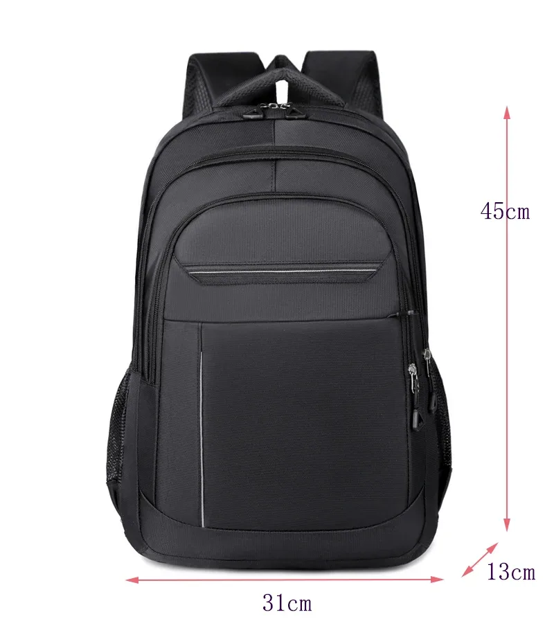 sac à dos pour homme de haute qualité, sacs décontractés à la mode pour homme, sac pour ordinateur de grande capacité, sacs d'école en tissu imperméable, sac à main pour homme