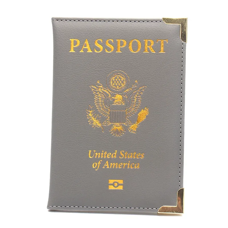 étui portefeuille passeport avec fentes pour cartes, organisateur de documents de voyage pour femmes et hommes